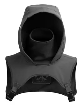 Шарф Manufaktur13 Hooded Loop, темно-серый