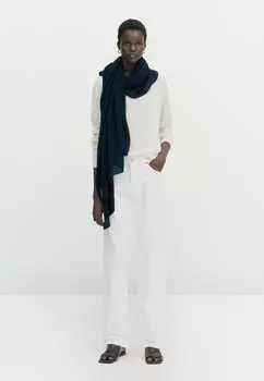 Шарф Massimo Dutti, темно-синий