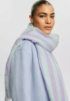 Шарф MIT STREIFEN Esprit, цвет lilac