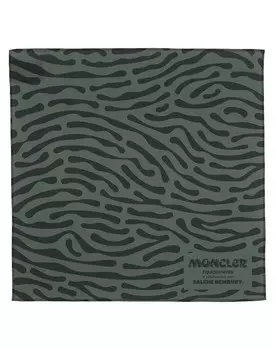 Шарф Moncler, зеленый