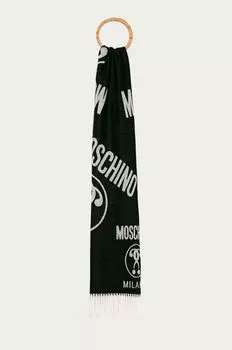Шарф Moschino, черный