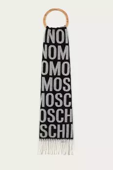 Шарф Moschino, черный