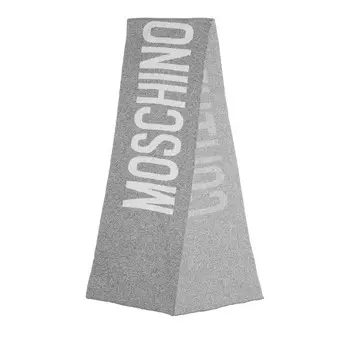 Шарф Moschino, черный