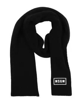 Шарф Msgm, черный