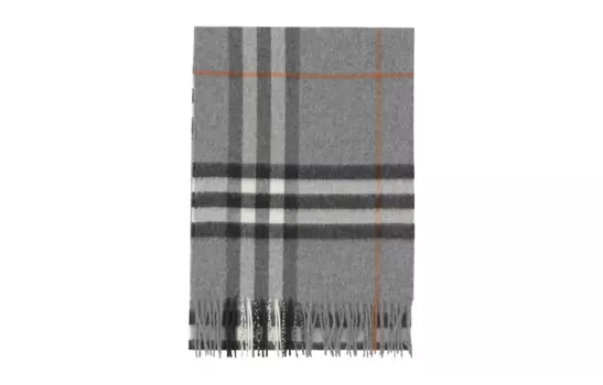 Шарф мужской Burberry, серый