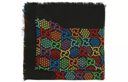Шарф мужской Gucci, черный