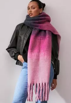 Шарф Next, цвет ombre pink blue