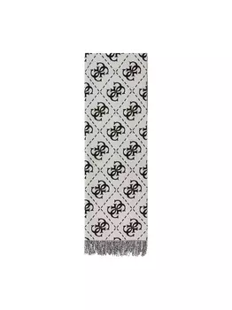 Шарф нолана Guess, черный