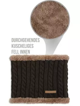 Шарф normani, цвет braun/braun