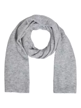 Шарф OBJECT Scarf NETE, светло-серый