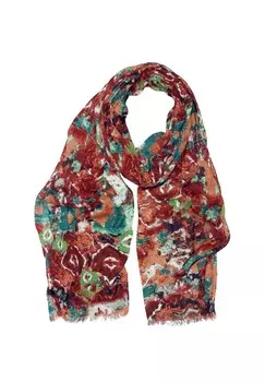 Шарф Оливия Мягкий и приятный Collezione alessandro, бордовый