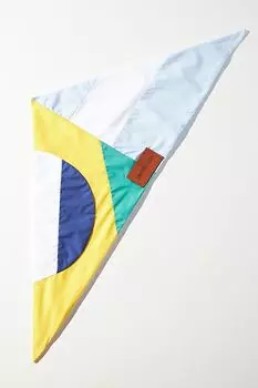 Шарф PARDOhats с цветными блоками, синий