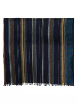 Шарф Paul Smith City Stripe, синий