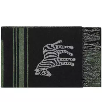 Шарф Paul Smith Zebra Team, черный