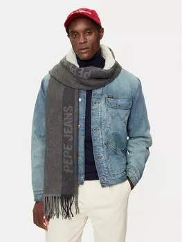 Шарф Pepe Jeans, серый