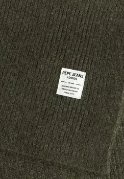 Шарф Pepe Jeans, темно-зеленый