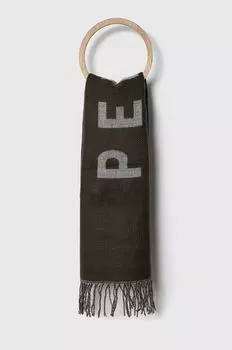Шарф Pepe Jeans, зеленый