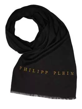Шарф Philipp Plein, черный