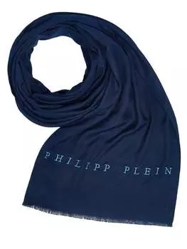 Шарф Philipp Plein, синий