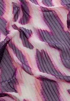 Шарф плиссированный женский zero, цвет Creampurple