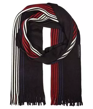 Шарф Рашелла Tommy Hilfiger, черный / белый / красный