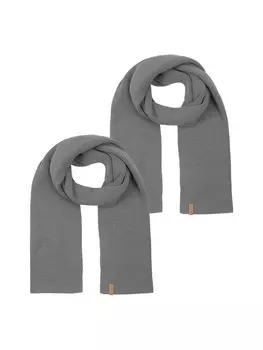 Шарф riverso RIVLiam 2er Pack, серый