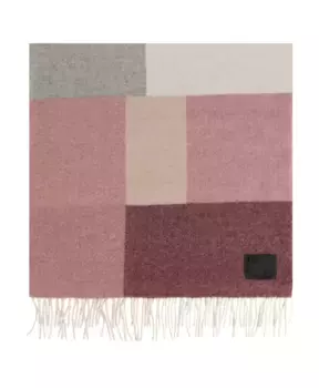Шарф с клетчатым узором Paul Smith, розовый