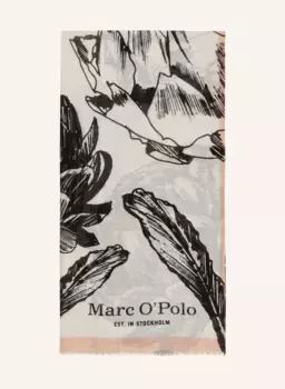 Шарф с льном Marc O'Polo, черный