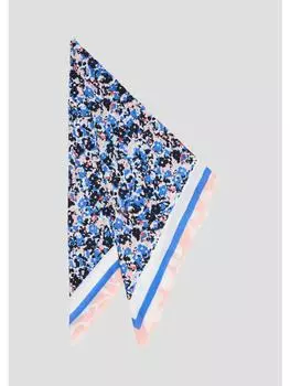 Шарф s.Oliver, цвет blau/wei