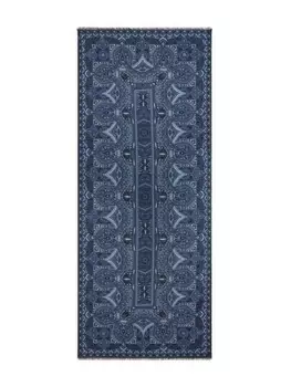 Шарф с принтом ETRO, синий