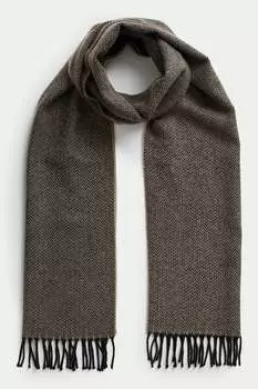 Шарф с принтом Marks & Spencer, хаки