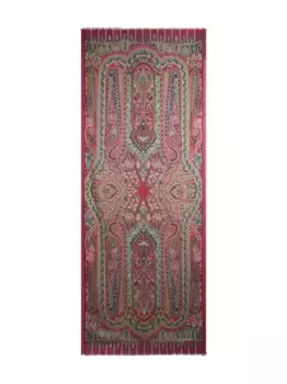 Шарф с принтом пейсли ETRO, розовый