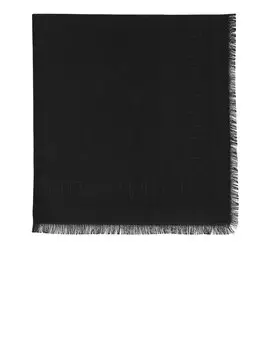 Шарф Saint Laurent Large square, черный