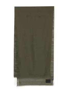 Шарф Shadow Stripe Paul Smith, зеленый