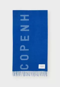 Шарф SHAWL Copenhagen, синий