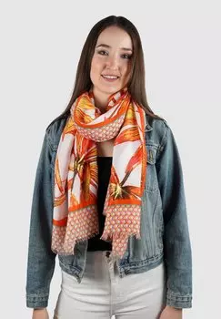 Шарф SOLLA Harpa, цвет orange/yellow