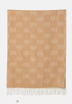 Шарф STOLA MONOGRAM LIU JO, бежевый