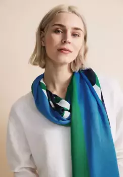 Шарф STREET ONE из модала, цвет Frozen Sea Blue