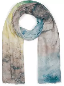 Шарф styleBREAKER, цвет beige/blau