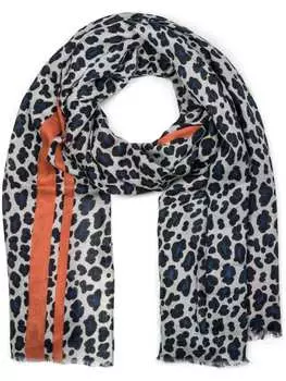 Шарф styleBREAKER, цвет blau/orange