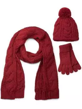 Шарф styleBREAKER, цвет bordeaux/rot