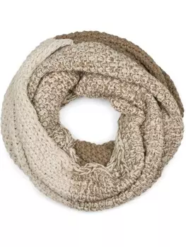 Шарф styleBREAKER, цвет braun/beige