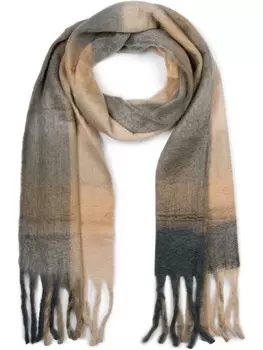 Шарф styleBREAKER, цвет grau/beige/braun