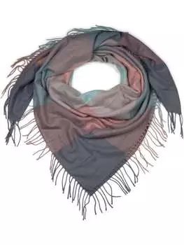 Шарф styleBREAKER, цвет rose/mint/grau