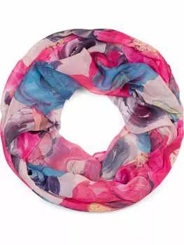 Шарф styleBREAKER, цвет rose/pink/blau
