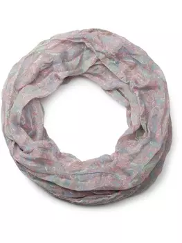 Шарф styleBREAKER, цвет schmahellblau/rose/hellgrn