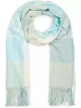 Шарф styleBREAKER, цвет trkis/mint/creme