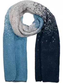 Шарф styleBREAKER Web, цвет dunkelblau-blau