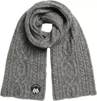 Шарф Superdry Scarf, темно-серый