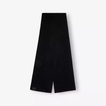 Шарф Tom Ford с логотипом, черный